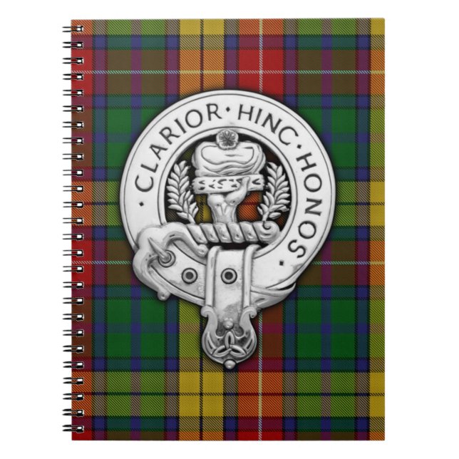 Carnet Blason et tartan du clan Buchanan (Devant)