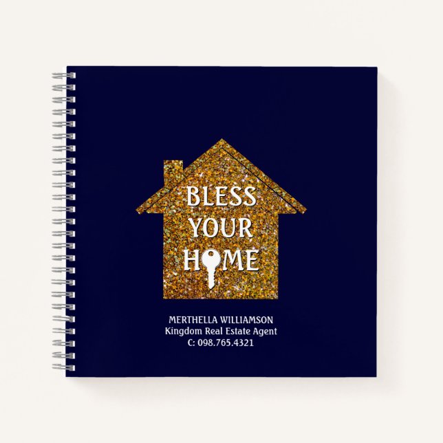 Carnet Bleu BÉNISSE VOTRE MAISON Immobilier (Devant)