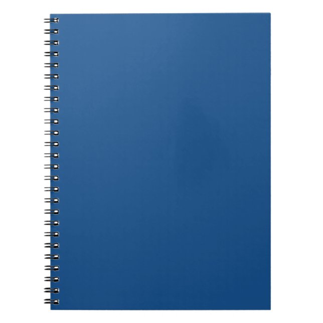 Carnet Bleu bleu marine (Devant)