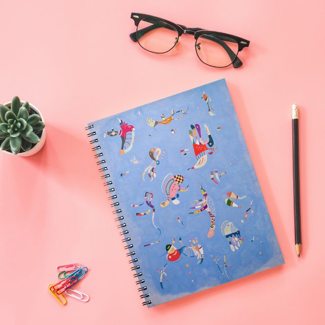 Carnet Bleu ciel | Wassily Kandinsky (Créateur téléchargé)