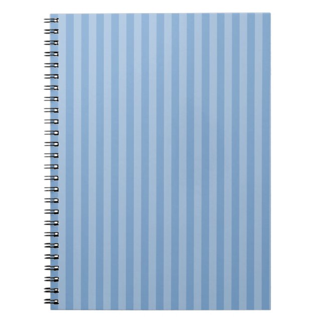 Carnet Bleu clair poli Monochromes Tailles verticales (Devant)
