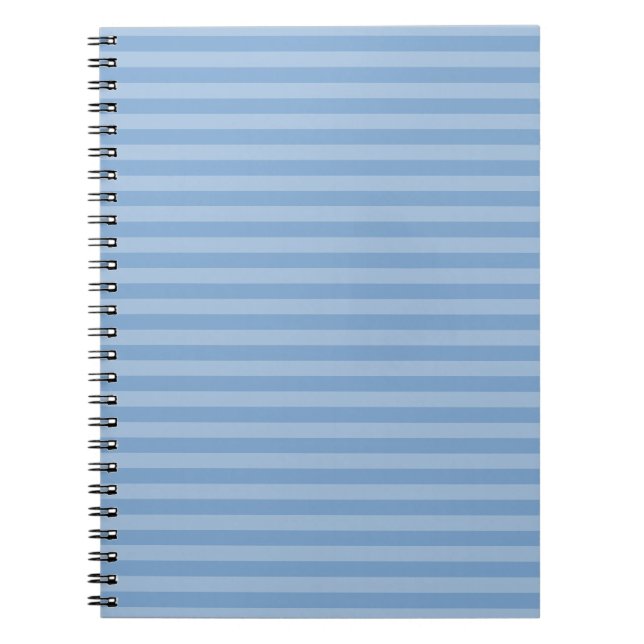 Carnet Bleu clair poli Monochromes Tailles verticales (Devant)