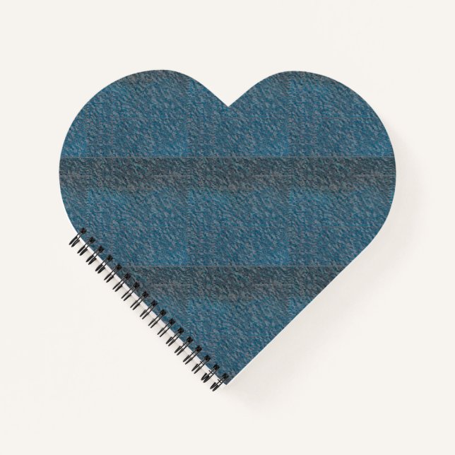CARNET BLEU CUT MODERNE ET PROFOND (Devant)
