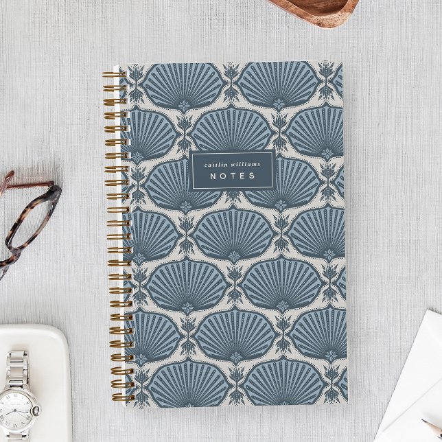 Carnet Bleu Denim | Fans de la déco personnalisés (Créateur téléchargé)