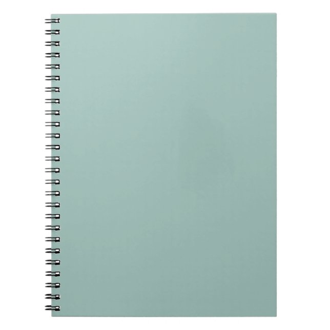 Carnet Bleu d'oeuf de canard cool - ajouter son propre te (Devant)