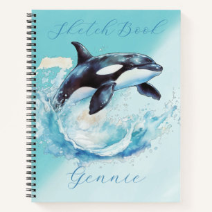 Carnet Bleu et blanc Ocra Ocean Beach Nautique