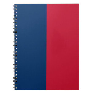 Carnet Bleu et rouge PERSONNALISÉ