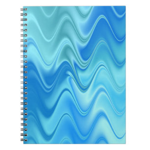 Carnet Bleu foncé Abstrait