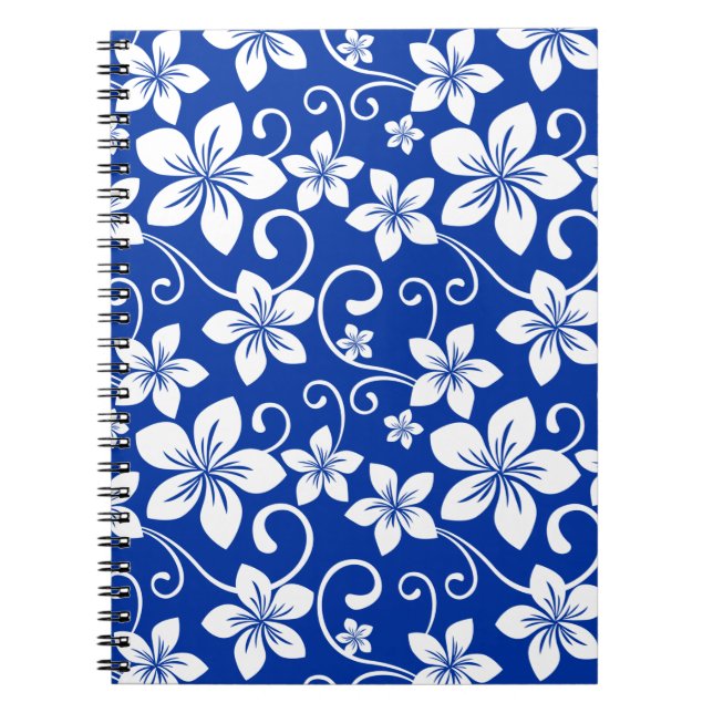 CARNET BLEU HAWAII (BLEU ROYAL) (Devant)