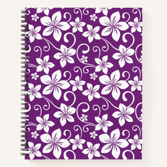 CARNET BLEU HAWAII (PLUM) (Devant)