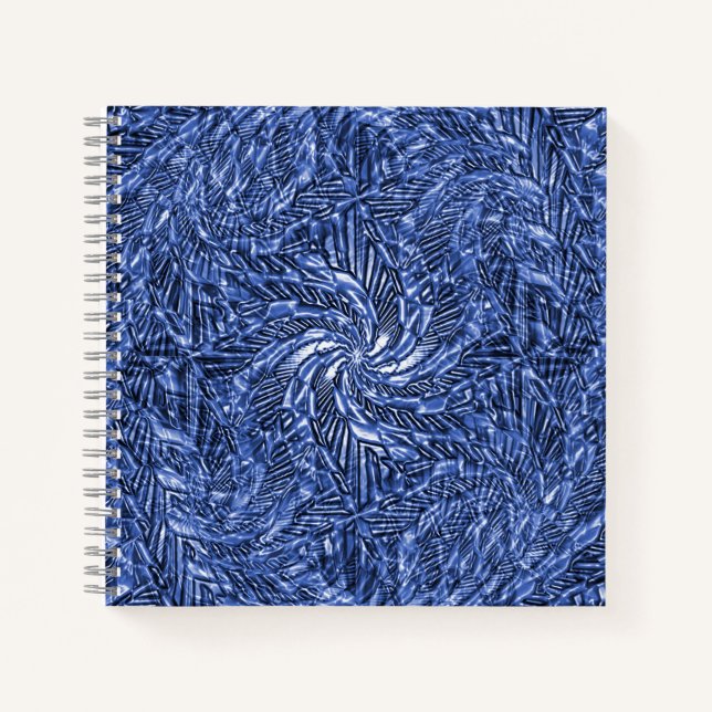 Carnet Bleu Jean tourbillon....... (Devant)