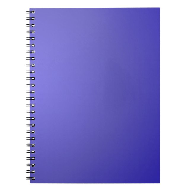 Carnet Bleu lotus (Devant)
