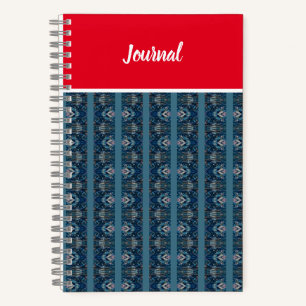 Carnet bleu/rouge par Adiela Akoo - CUSTOMISEZ-le
