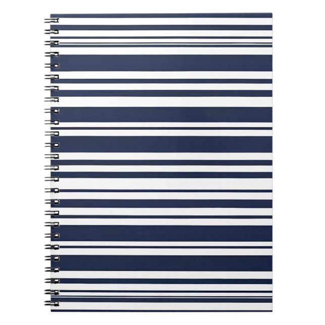 Carnet Bleu simple et moderne (Devant)