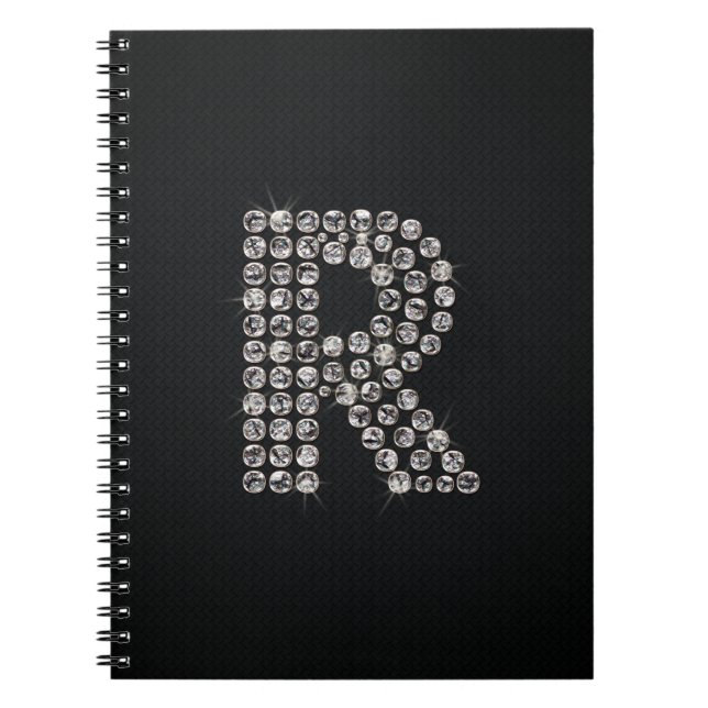 Carnet bling - R (Devant)