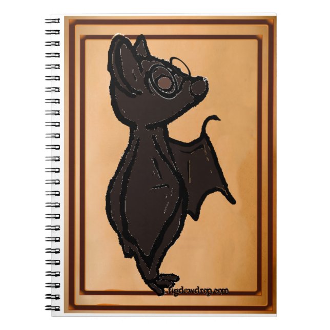 Carnet Blinky the Bat notebook (Devant)