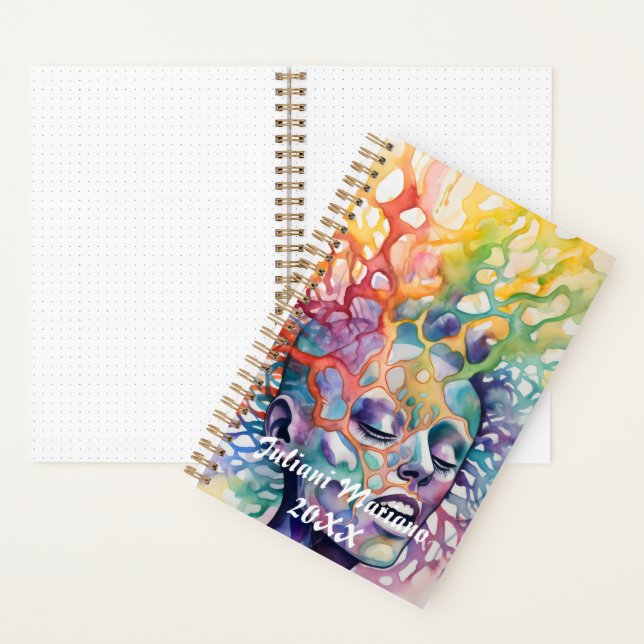 Carnet Bliss Nom personnalisé (À l'intérieur)