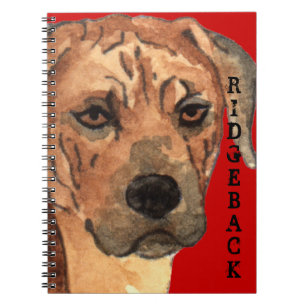 Carnet Bloc de couleur de Rhodesian Ridgeback