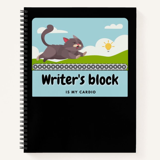 Carnet Bloc de l'écrivain : bande dessinée de l'écrivain  (Devant)