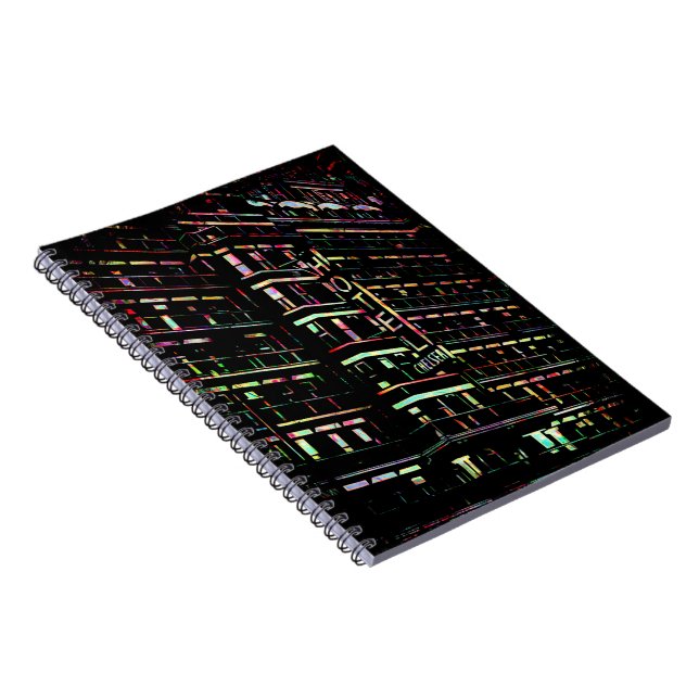 Carnet Bloc-notes de Chelsea Hotel New York City (Côté Droit)