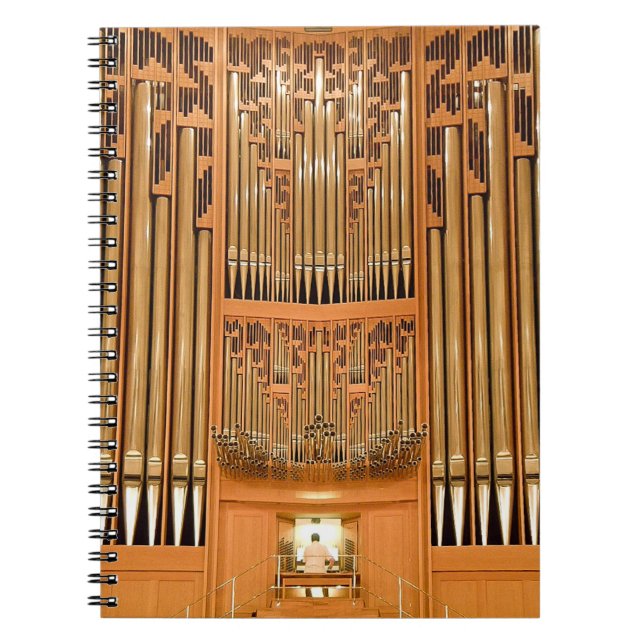 Carnet bloc-notes de l'orgue Rieger de Hong Kong (Devant)