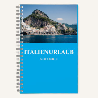 Carnet Bloc-notes de vacances amalfique italienne