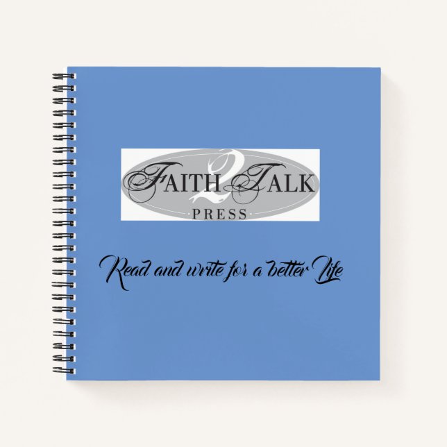 Carnet Bloc-notes Faith 2 Talk Press (Devant)