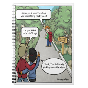 Carnet Bloc-notes Funny Bluff