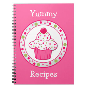 Carnet Bloc-notes Recette rose capricieuse