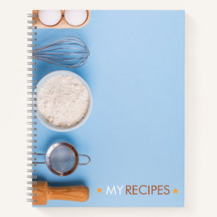 Carnet Bloc-notes Recette vierge à écrire