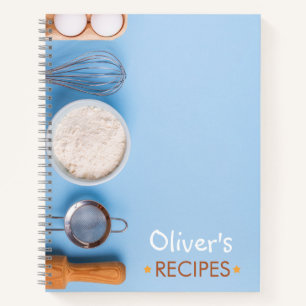 Carnet Bloc-notes Recette vierge à écrire