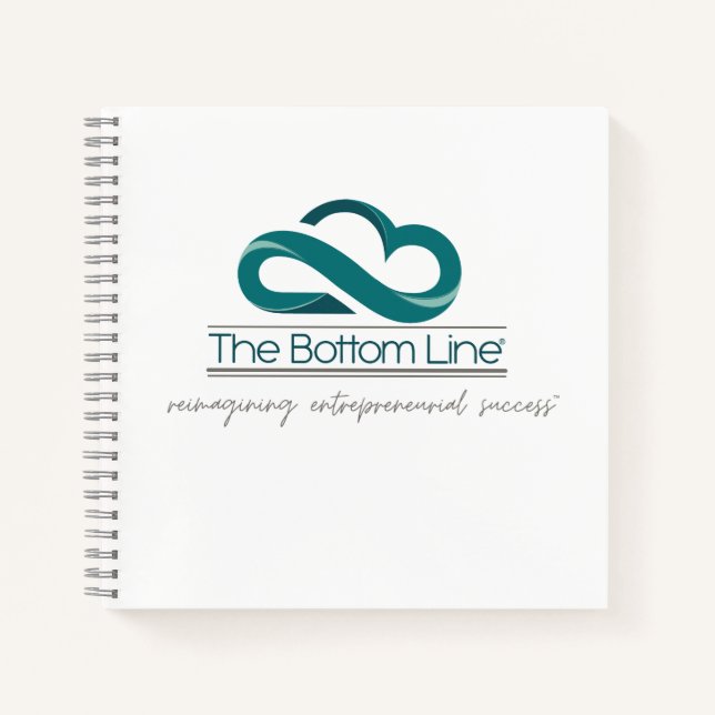 Carnet Bloc-notes spiral de 8,5 po x 8,5 po (Devant)