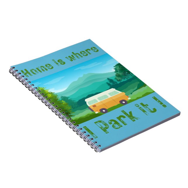 Carnet Bloc-notes style Vanlife (Côté Droit)