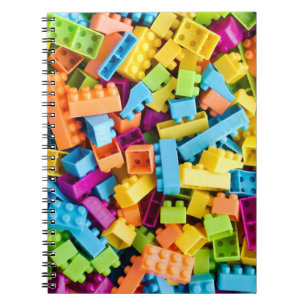 Carnet Blocs constitutifs en plastique au néon