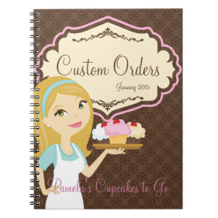Carnet blond 3 du petit gâteau D12 de Baker