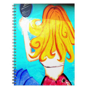 carnet blonde mermaid