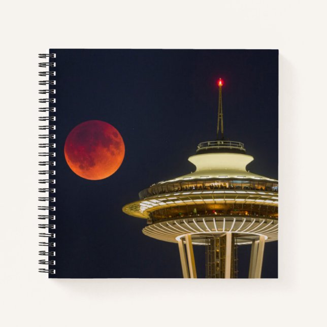 Carnet Blood Moon | Aiguille spatiale de Seattle (Devant)