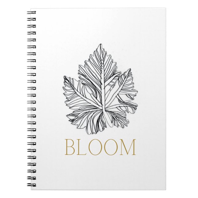 Carnet BLOOM (Devant)