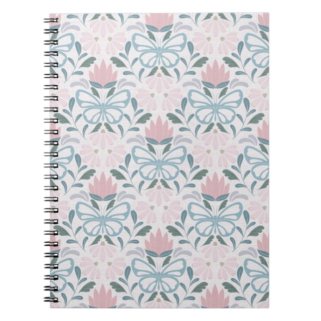 Carnet Blooms papillons (à moyenne échelle) (Devant)