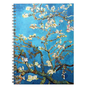 Carnet Blossoming Almond Tree Van Gogh Fine Art