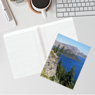 Carnet Blue Crater Lake et Wizard Island
