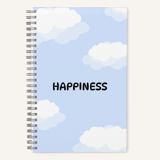 Carnet Blue cute notebook  (Recto)