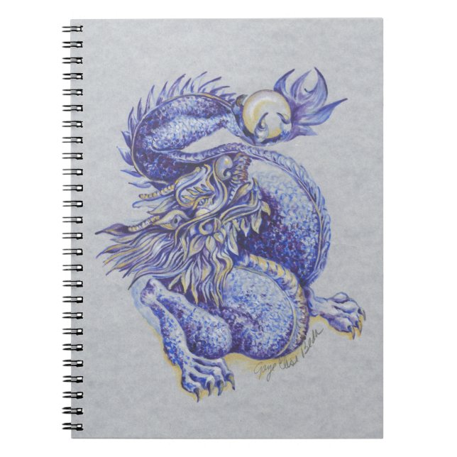 Carnet Blue Dragon (Devant)