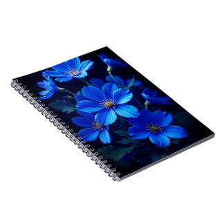 Carnet Blue Floral Notebook - Beauty for Your Ideas