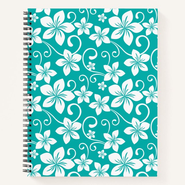 CARNET BLUE HAWAII (TURQUOISE) (Devant)