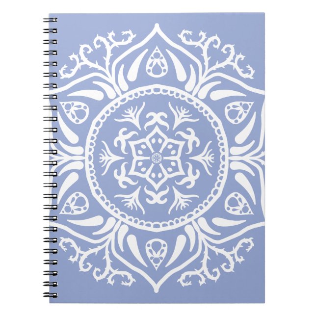 Carnet Blueberry Mandala (Devant)