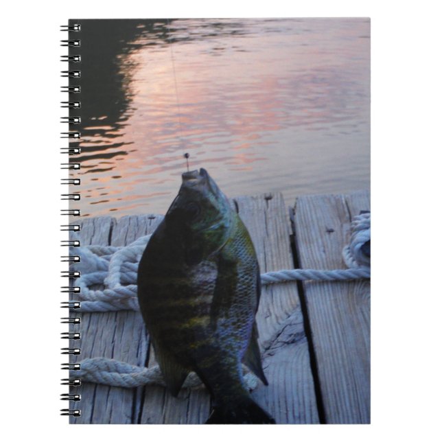Carnet Bluegill au coucher du soleil Lac Arrowhead (Devant)