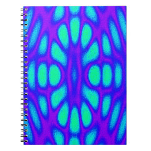 Carnet Blues Abstraits