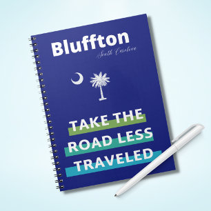 Carnet Bluffton Caroline du Sud La route moins parcourue