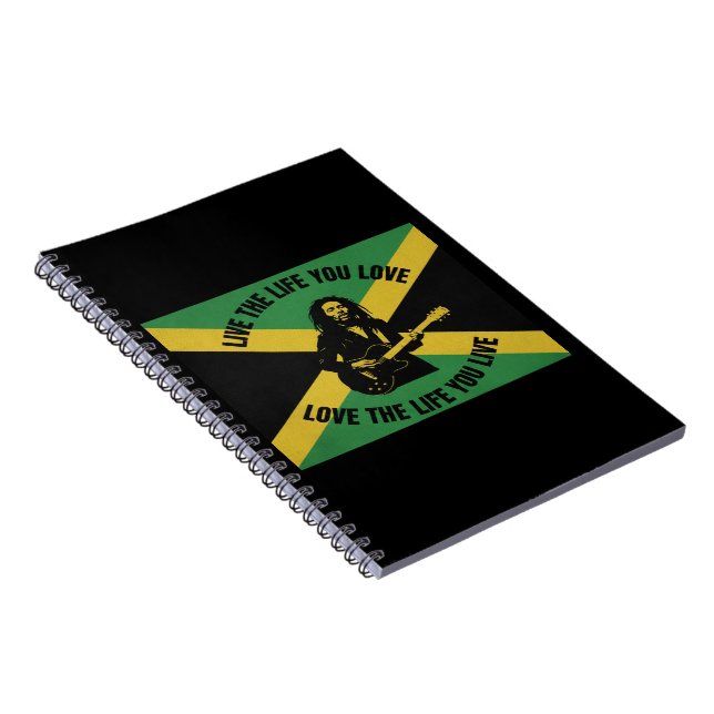 Carnet Bob Marley Notebook (Côté Droit)